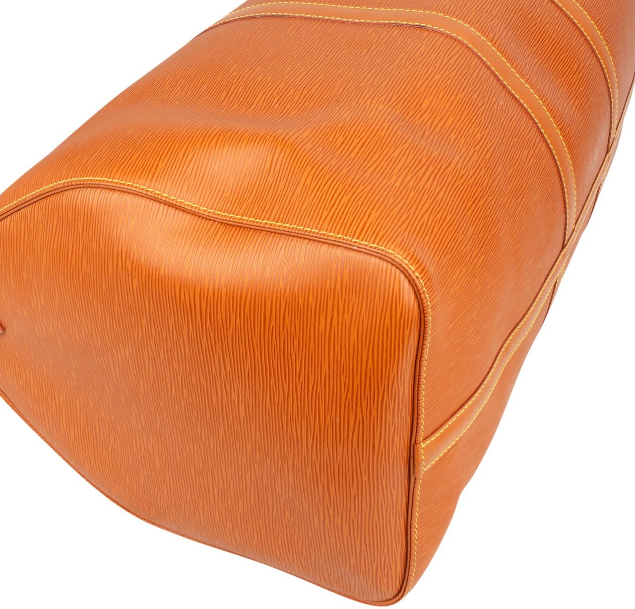 Louis Vuitton Louis Vuitton Epi Leather Keepall 55 Travel Bag Oranje