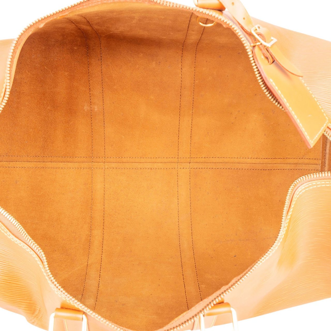 Louis Vuitton Louis Vuitton Epi Leather Keepall 55 Travel Bag Oranje