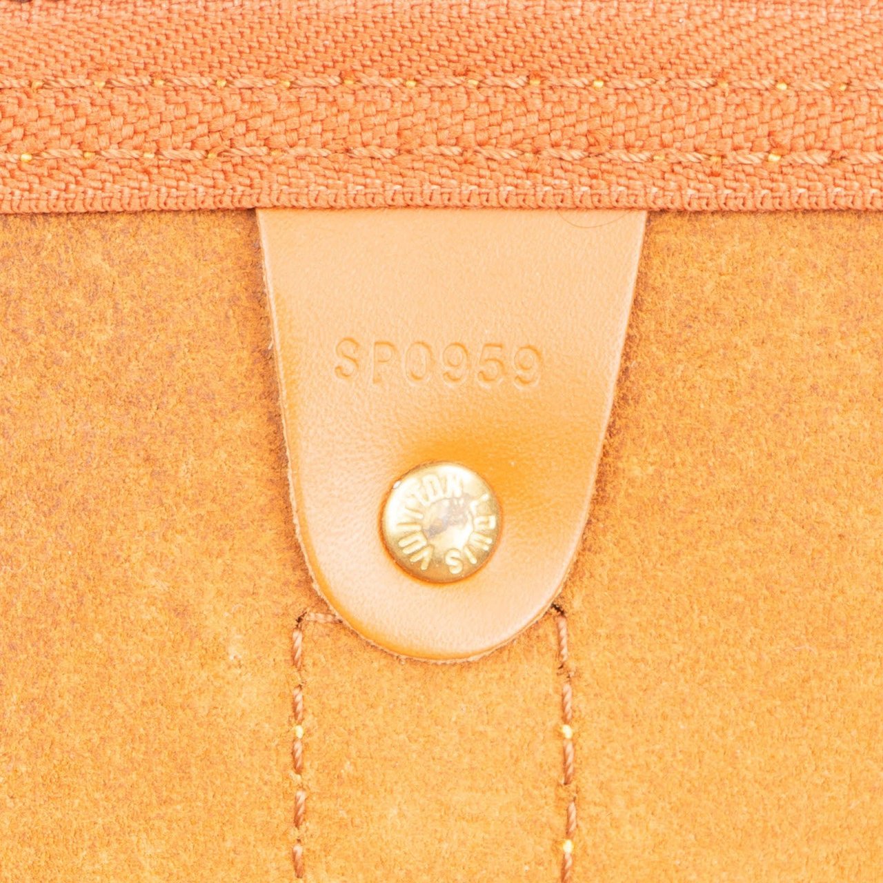 Louis Vuitton Louis Vuitton Epi Leather Keepall 55 Travel Bag Oranje