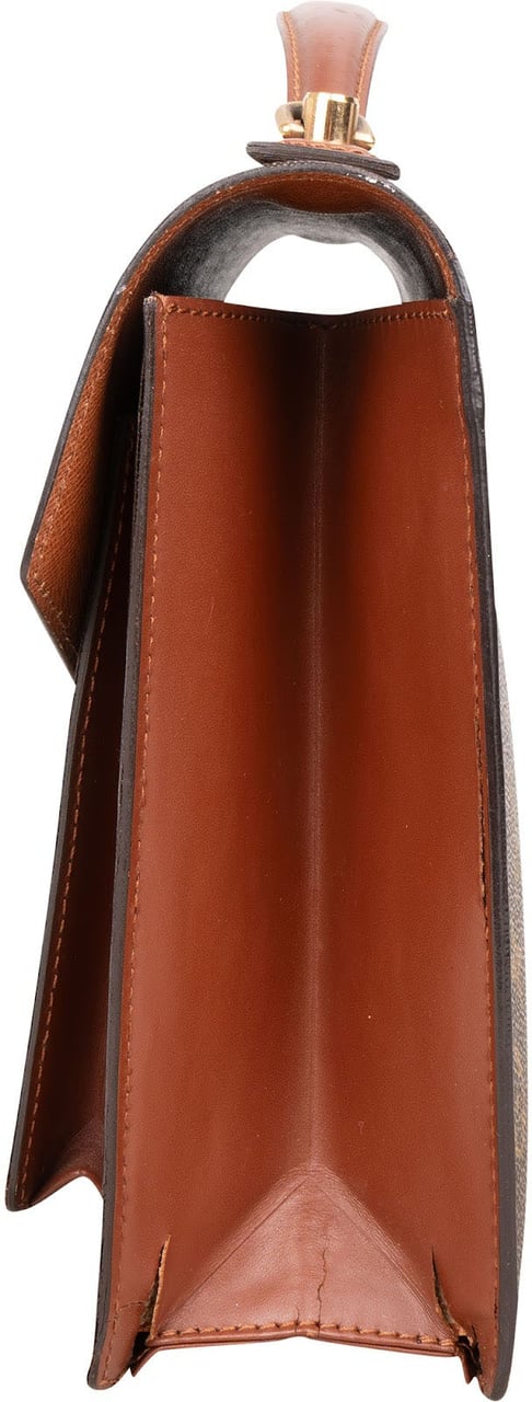 Louis Vuitton Louis Vuitton Monogram Canvas Monceau Handbag Bruin