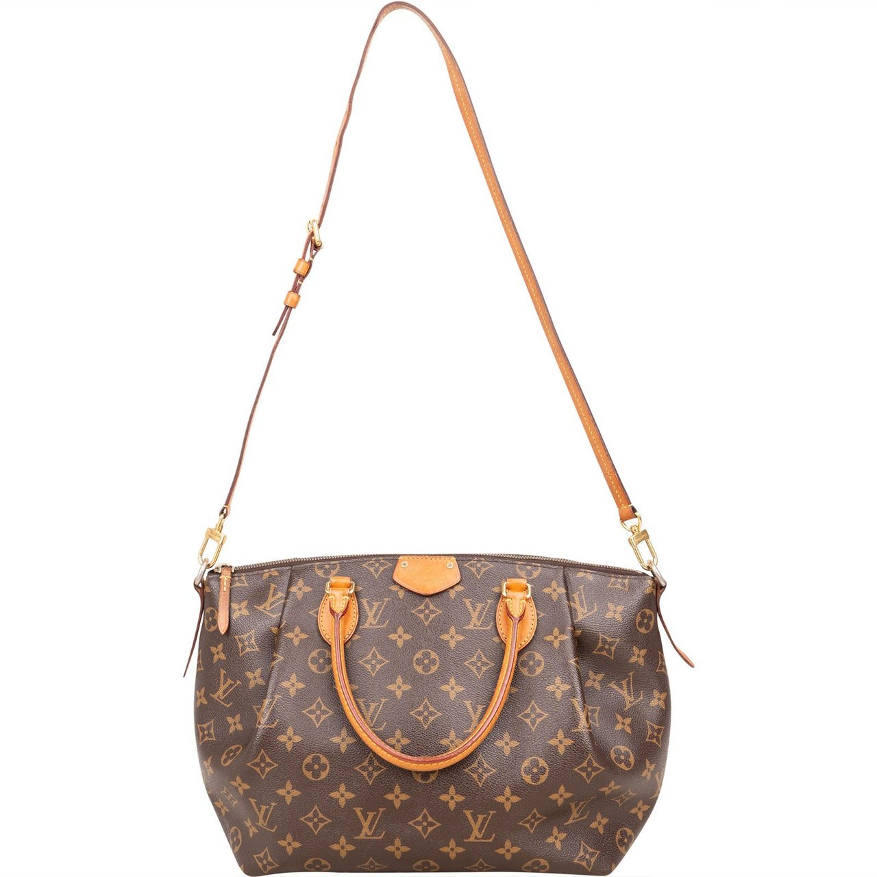Louis Vuitton Louis Vuitton Monogram Canvas Turenne MM Handbag Bruin
