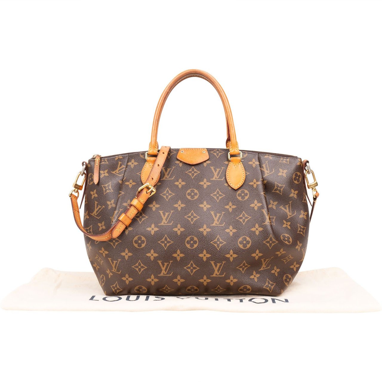 Louis Vuitton Louis Vuitton Monogram Canvas Turenne MM Handbag Bruin