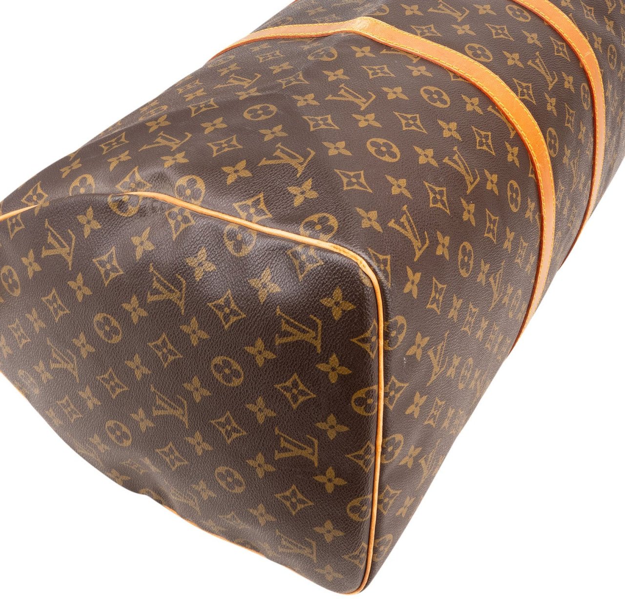 Louis Vuitton Louis Vuitton Monogram Canvas Keepall 55 Travel Bag Bruin
