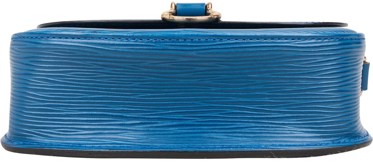 Louis Vuitton Blue Epi Leather Saint Cloud PM Crossbody Bag Blauw