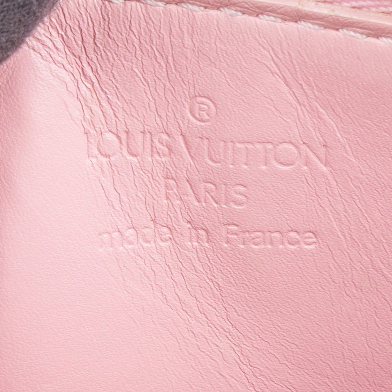 Louis Vuitton Monogram Vernis Lexington Pochette Shoulder Bag Oranje