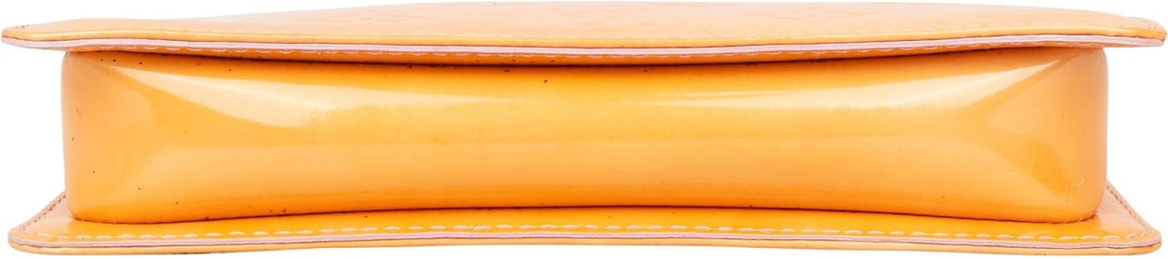 Louis Vuitton Monogram Vernis Lexington Pochette Shoulder Bag Oranje