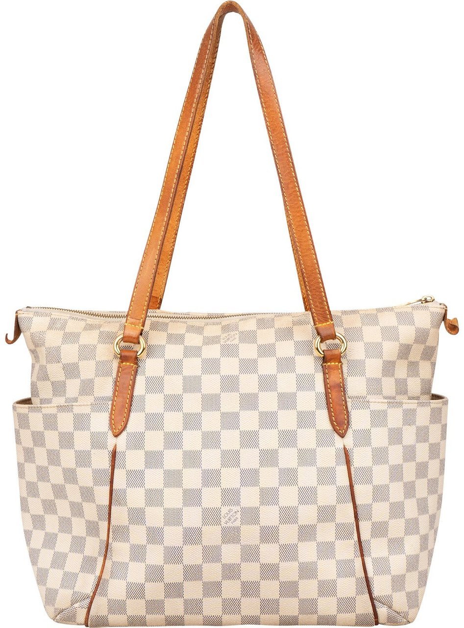 Louis Vuitton Louis Vuitton Monogram Damier Azur Totally GM Shoulder Bag Wit