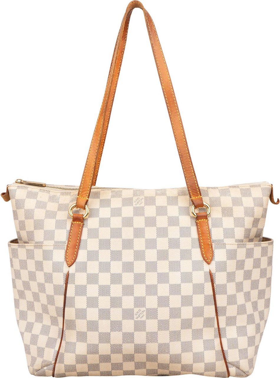 Louis Vuitton Louis Vuitton Monogram Damier Azur Totally GM Shoulder Bag Wit