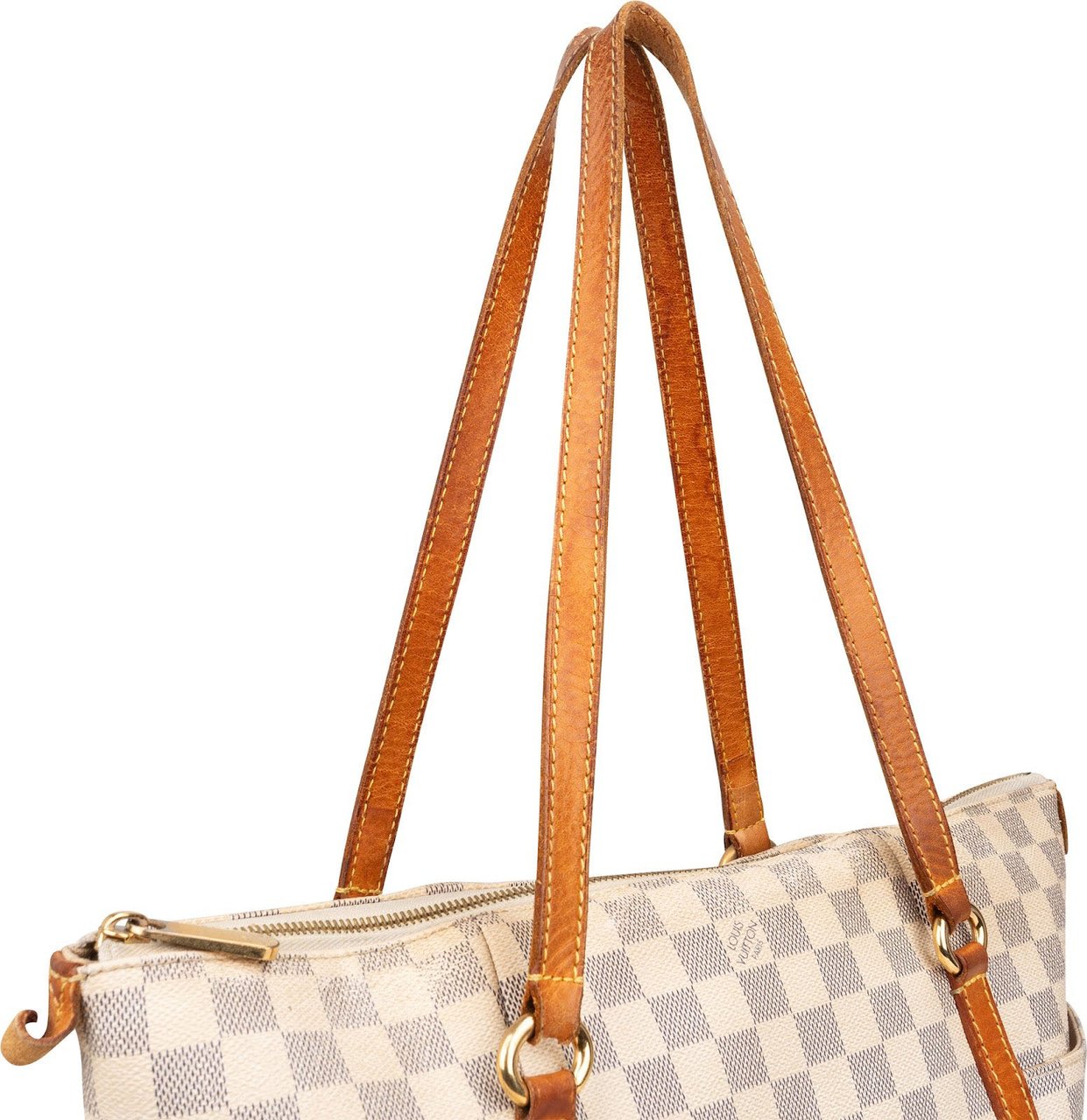Louis Vuitton Louis Vuitton Monogram Damier Azur Totally GM Shoulder Bag Wit