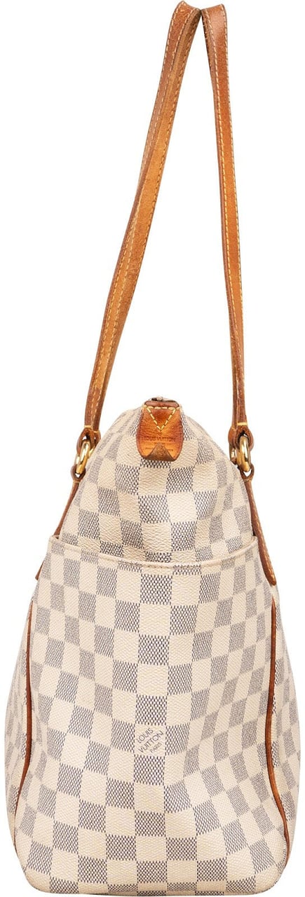 Louis Vuitton Louis Vuitton Monogram Damier Azur Totally GM Shoulder Bag Wit