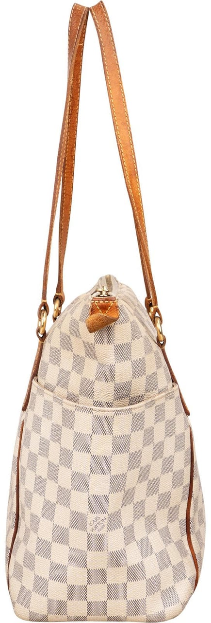 Louis Vuitton Louis Vuitton Monogram Damier Azur Totally GM Shoulder Bag Wit