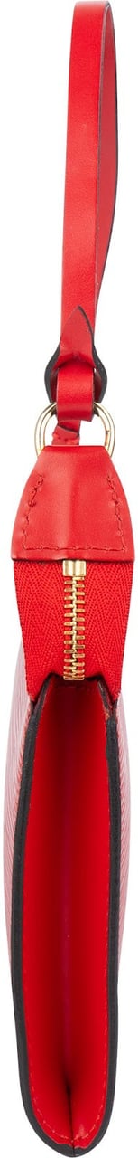Louis Vuitton Louis Vuitton Red Epi Leather Pochette Accessoires Handbag Rood