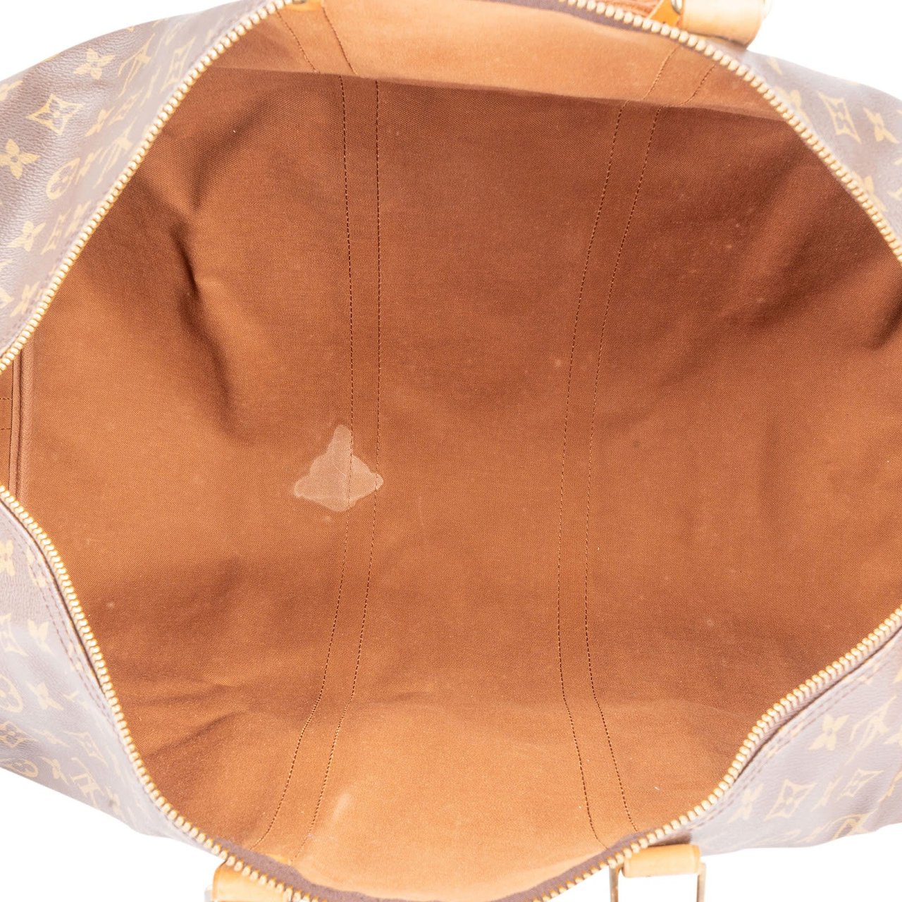 Louis Vuitton Louis Vuitton Monogram Canvas Keepall 55 Bandoulière Travel Bag Bruin