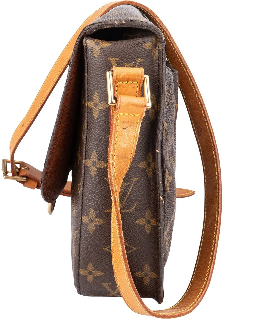 Louis Vuitton Louis Vuitton Monogram Canvas Saint Cloud GM Crossbody Bag Bruin