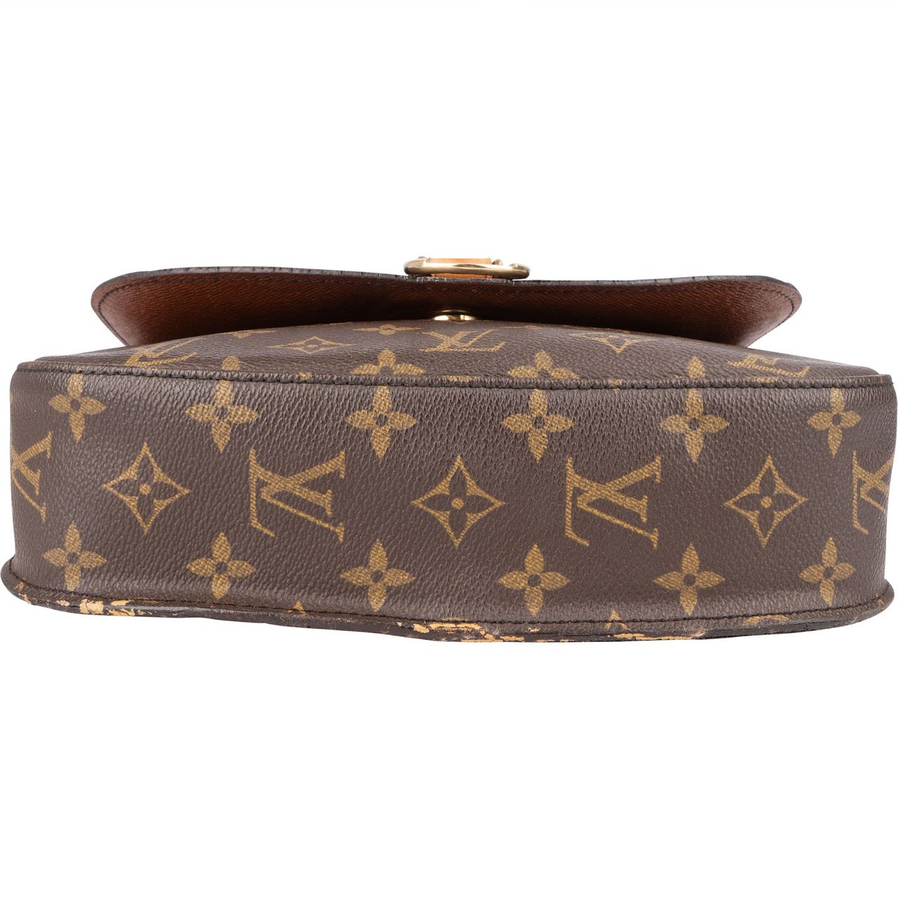 Louis Vuitton Louis Vuitton Monogram Canvas Saint Cloud GM Crossbody Bag Bruin