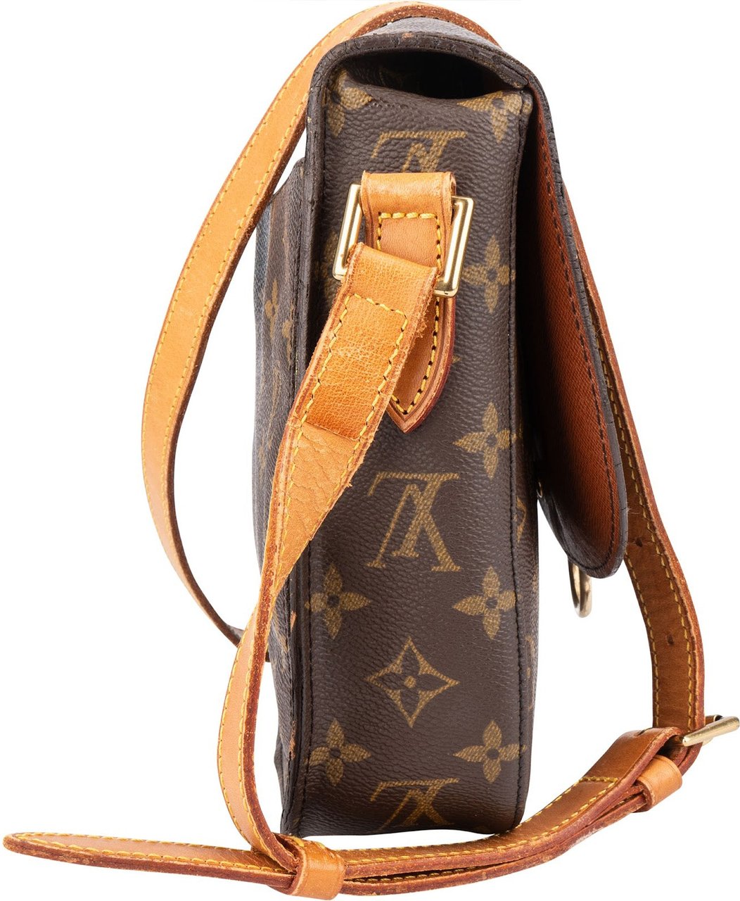Louis Vuitton Louis Vuitton Monogram Canvas Saint Cloud GM Crossbody Bag Bruin