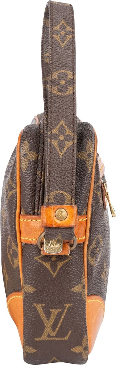 Louis Vuitton Louis Vuitton Canvas Monogram Marly Dragonne Clutch Bruin