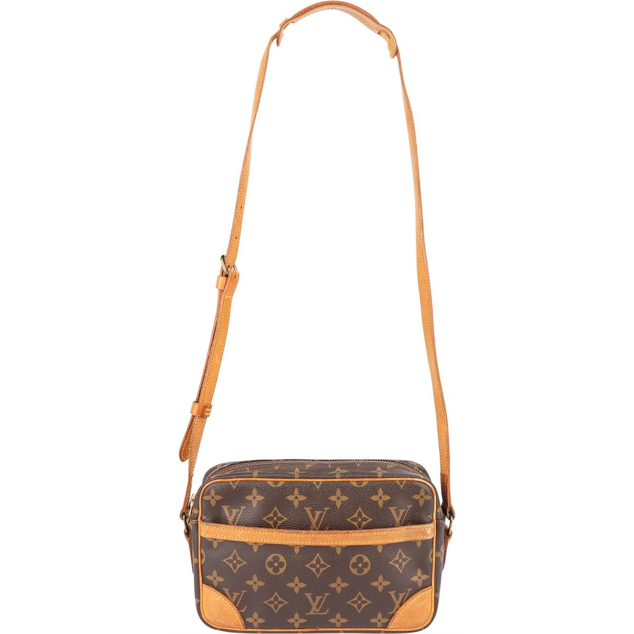 Louis Vuitton Louis Vuitton Monogram Canvas Trocadero 23 Crossbody Bag Bruin