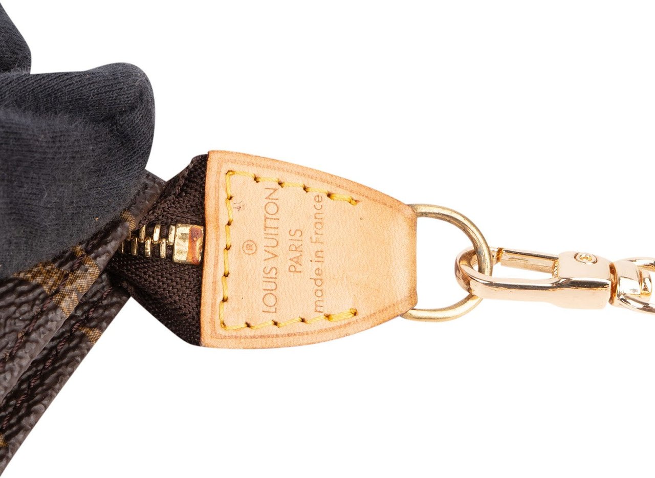 Louis Vuitton Louis Vuitton Monogram Canvas Bucket Pochette Accessoires Shoulder Bruin