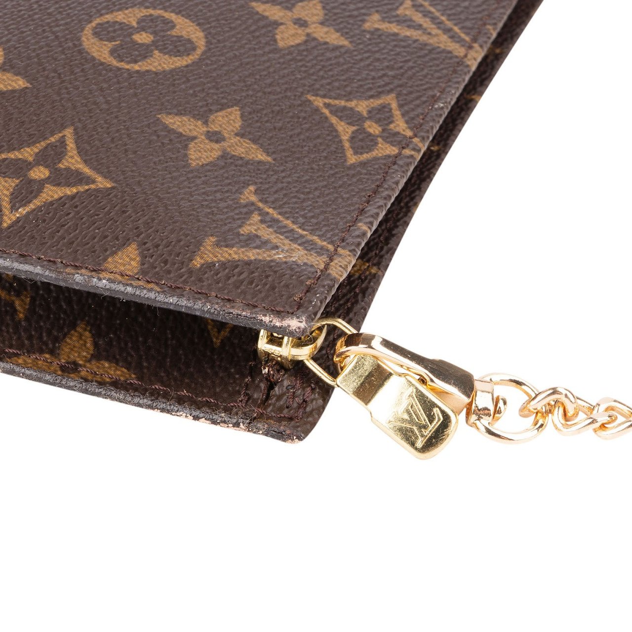 Louis Vuitton Louis Vuitton Monogram Canvas Bucket Pochette Accessoires Shoulder Bruin