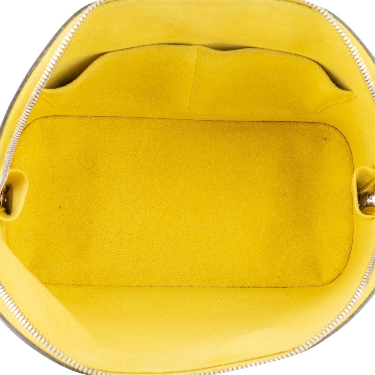 Louis Vuitton Louis Vuitton Yellow Epi Leather Alma PM Handbag Geel