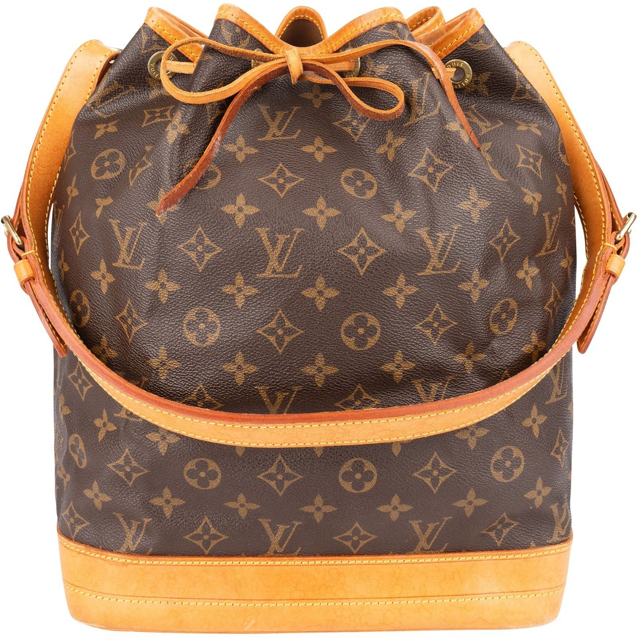 Louis Vuitton Louis Vuitton Monogram Canvas Sac Noé Grande Shoulder Bag Bruin