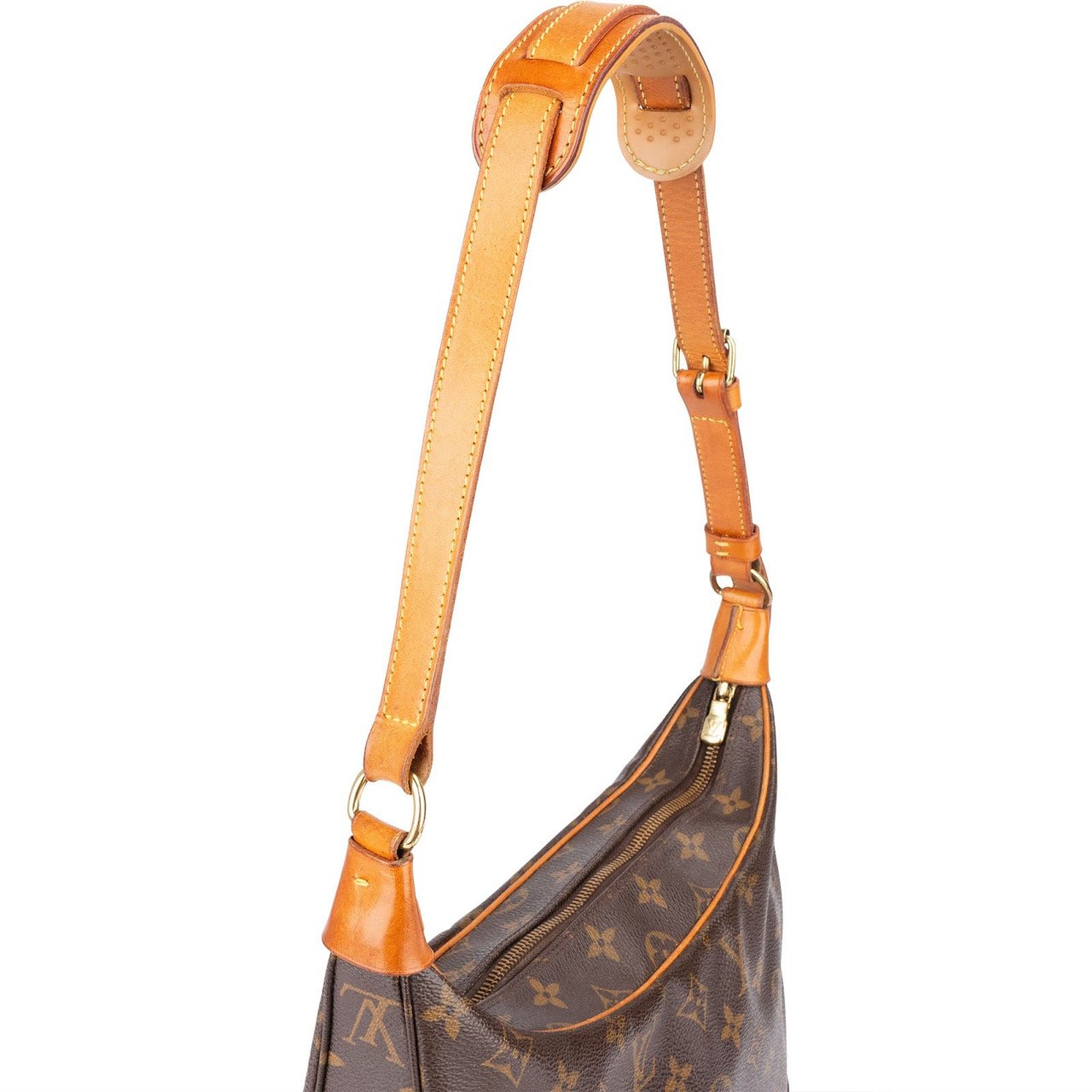 Louis Vuitton Louis Vuitton Monogram Canvas Boulogne Crossbody Bag Bruin