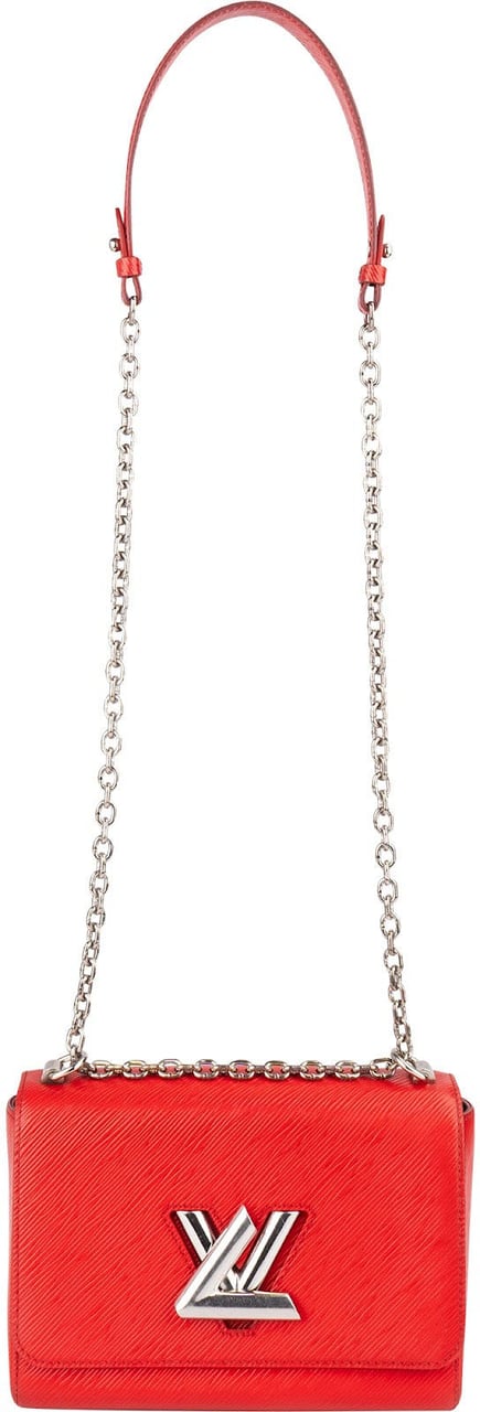 Louis Vuitton Louis Vuitton Red Epi Leather Twist Crossbody Bag Rood