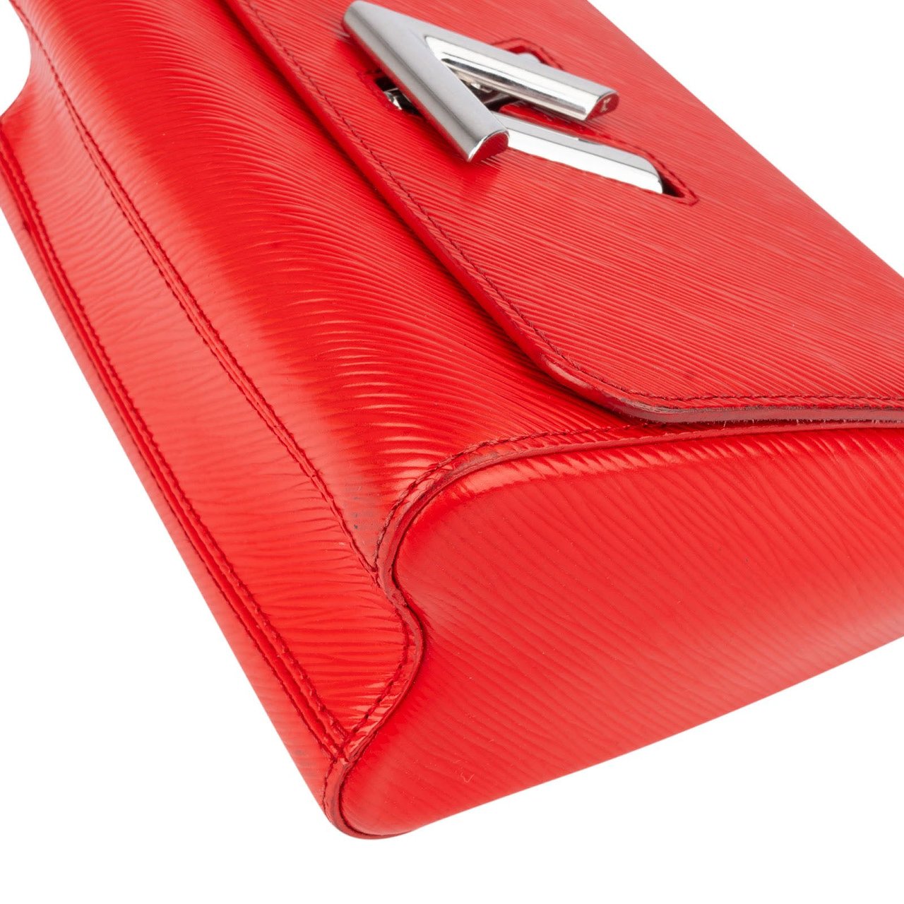 Louis Vuitton Louis Vuitton Red Epi Leather Twist Crossbody Bag Rood