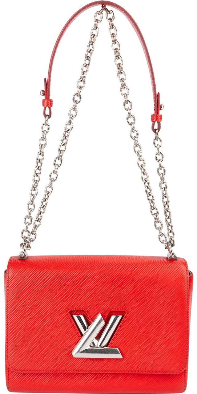 Louis Vuitton Red Epi Leather Twist Crossbody Bag Divers