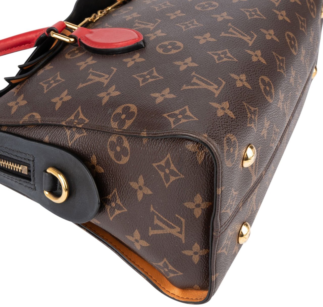 Louis Vuitton Monogram Canvas Tuileries Handbag Bruin