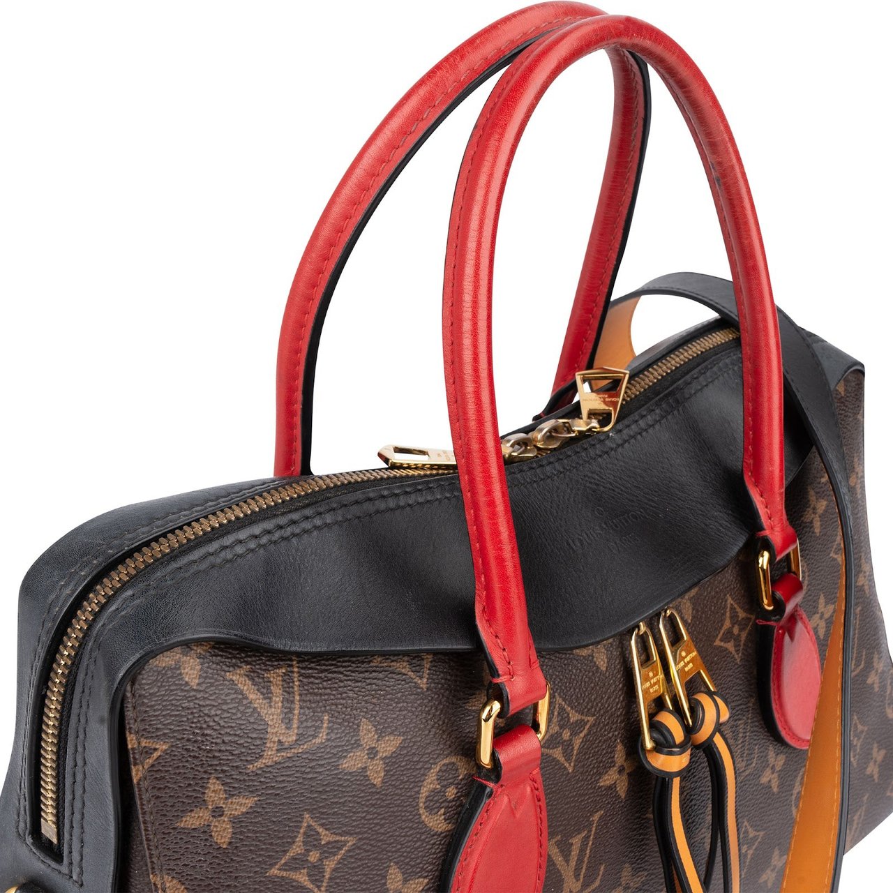 Louis Vuitton Monogram Canvas Tuileries Handbag Bruin