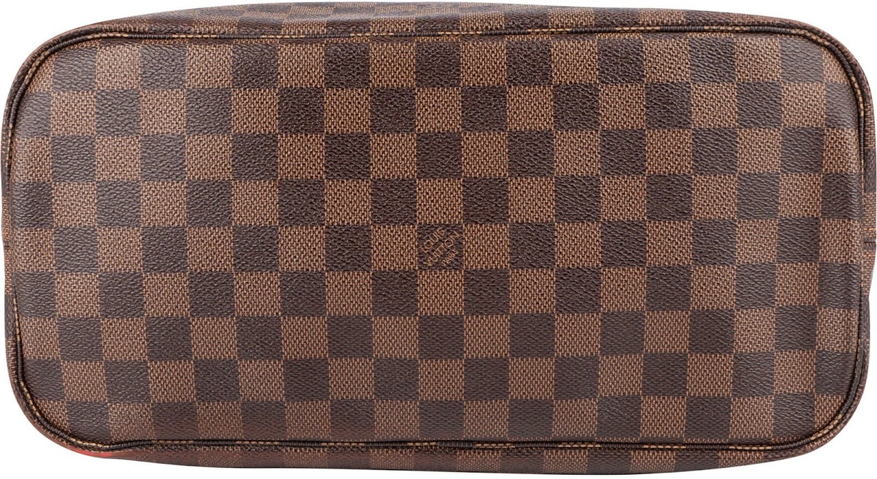 Louis Vuitton Louis Vuitton Monogram Damier Ebene Canvas Neverfull MM Shoulder Bag Bruin