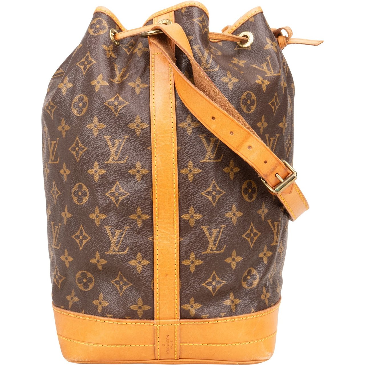 Louis Vuitton Louis Vuitton Monogram Canvas Sac Noé Grande Shoulder Bag Bruin