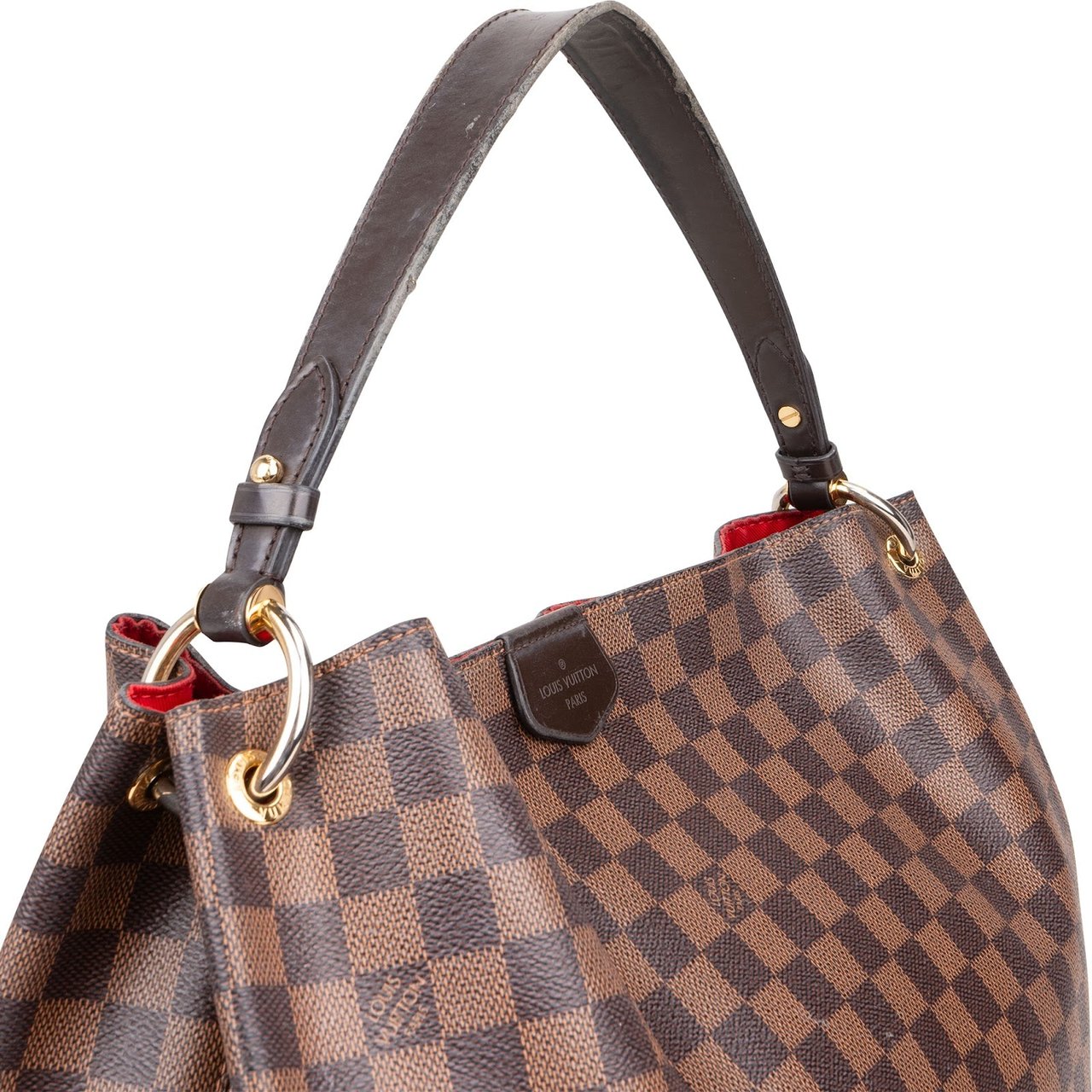 Louis Vuitton Louis Vuitton Monogram Damier Ebene Canvas Graceful GM Handbag Bruin