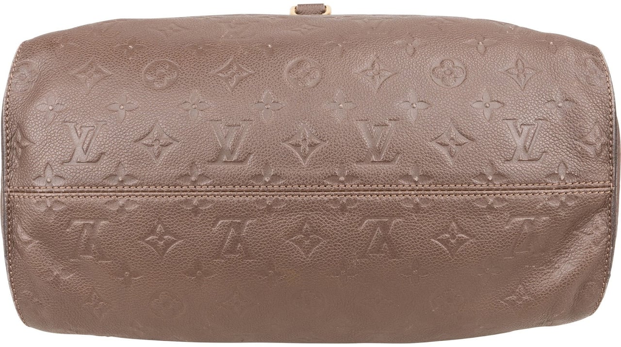 Louis Vuitton Louis Vuitton Monogram Empreinte Leather Lumineuse MM Handbag Bruin