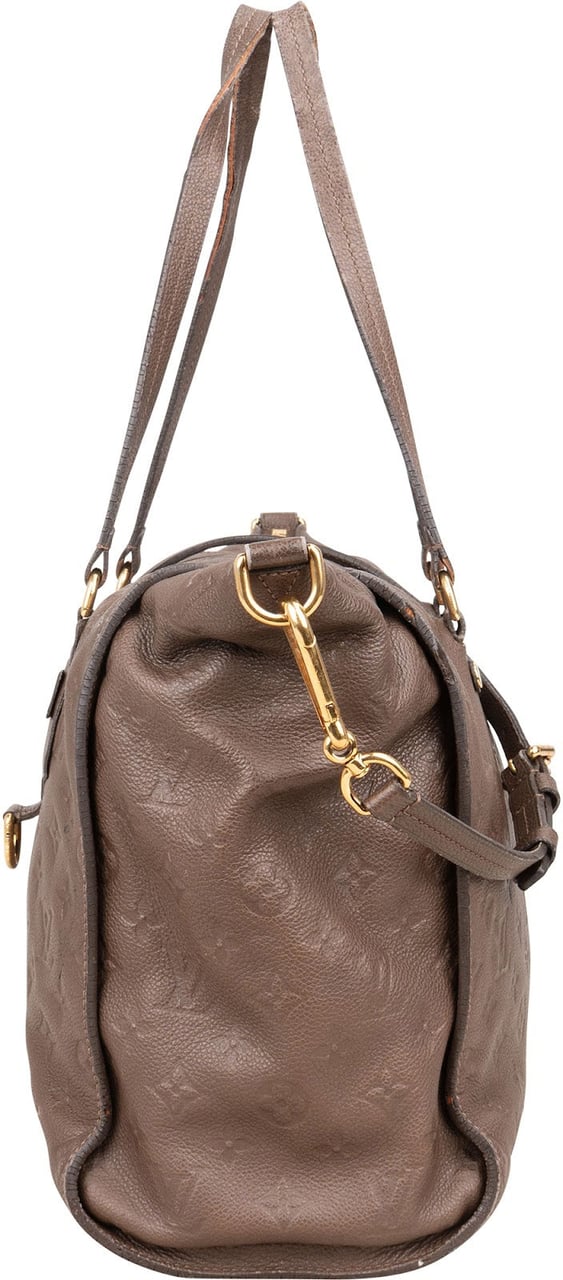 Louis Vuitton Louis Vuitton Monogram Empreinte Leather Lumineuse MM Handbag Bruin