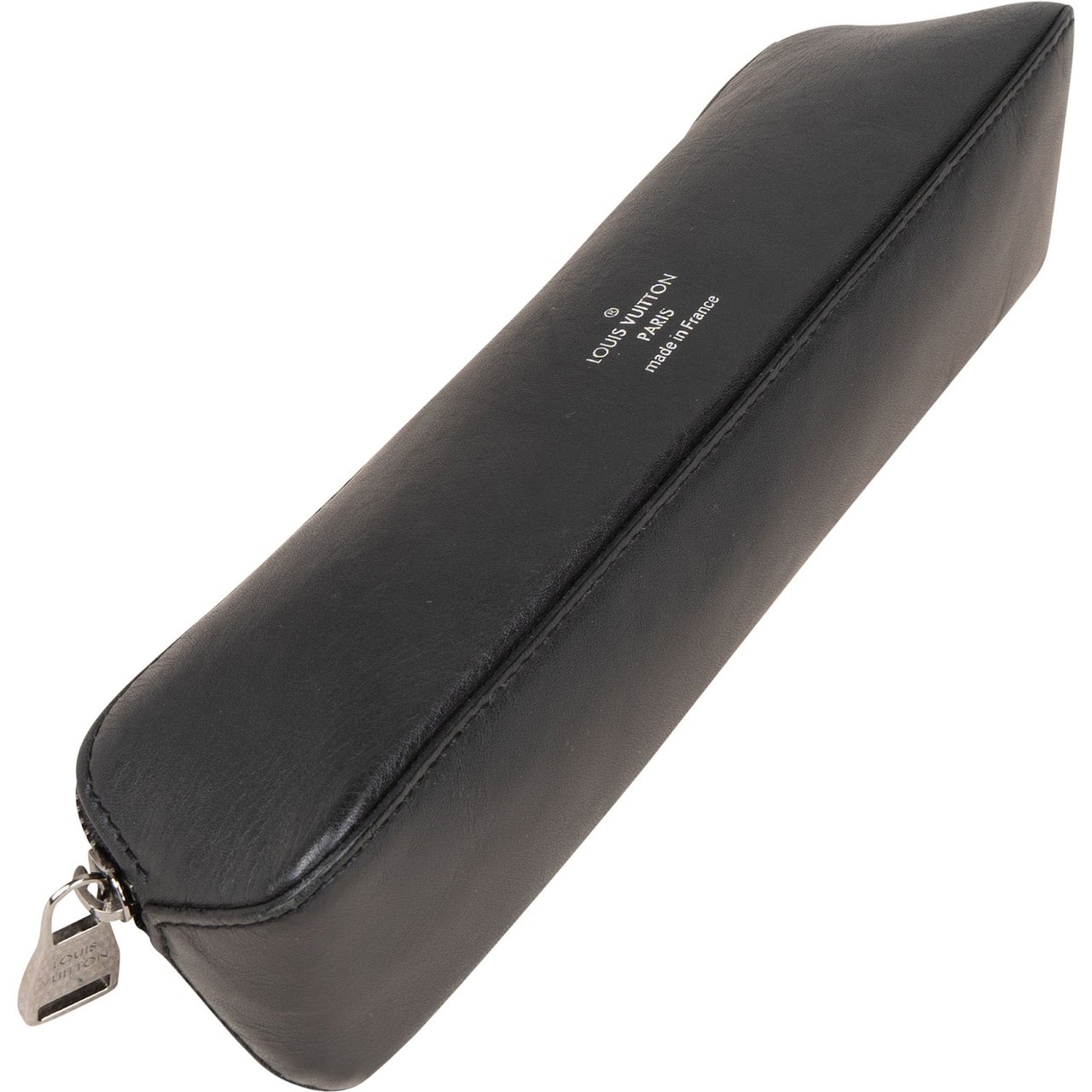 Louis Vuitton Louis Vuitton Monogram Eclipse Ronde Pencil Case Zwart