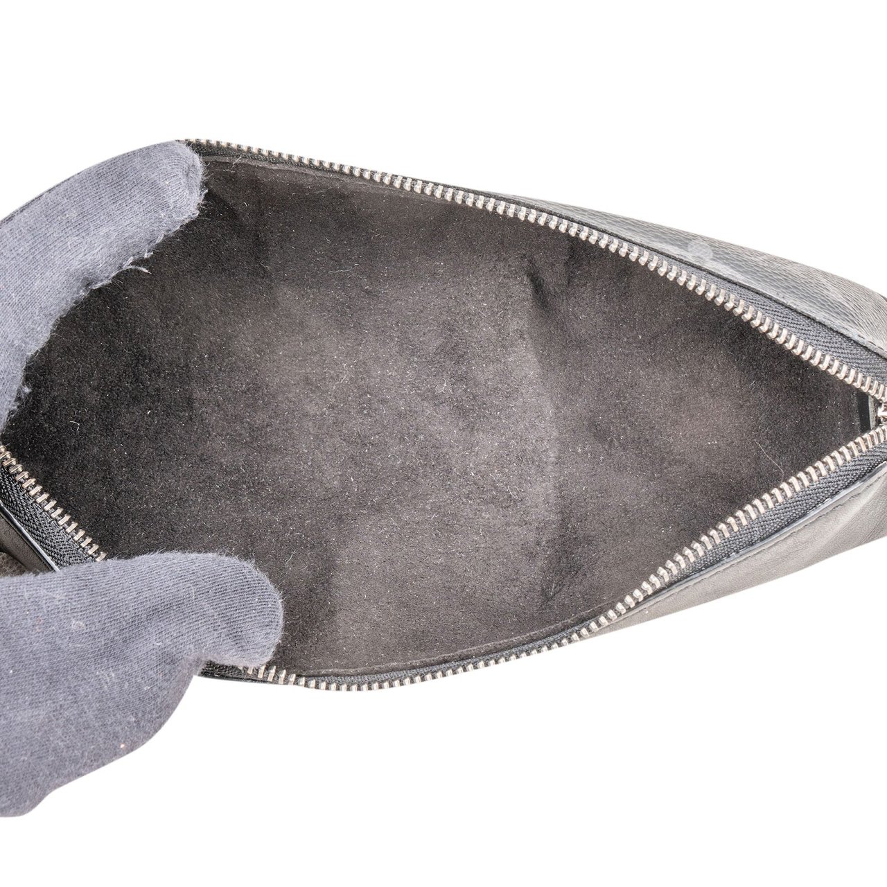 Louis Vuitton Louis Vuitton Monogram Eclipse Ronde Pencil Case Zwart