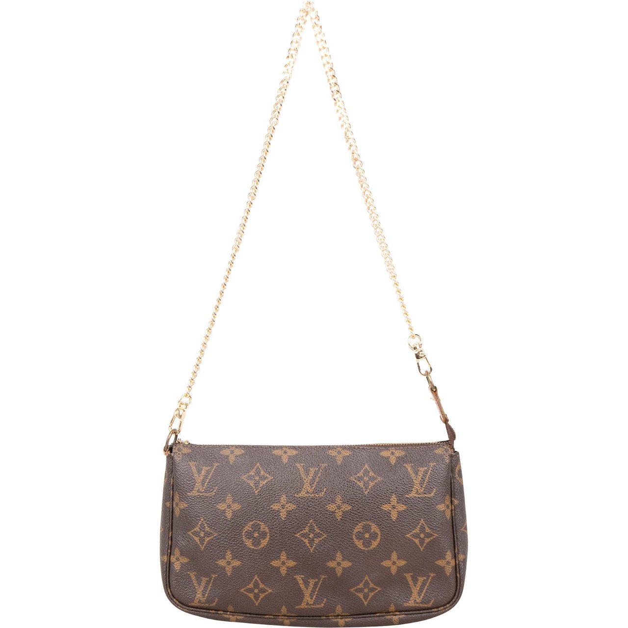 Louis Vuitton Louis Vuitton Monogram Canvas Pochette Accessoires Shoulder Bag Bruin