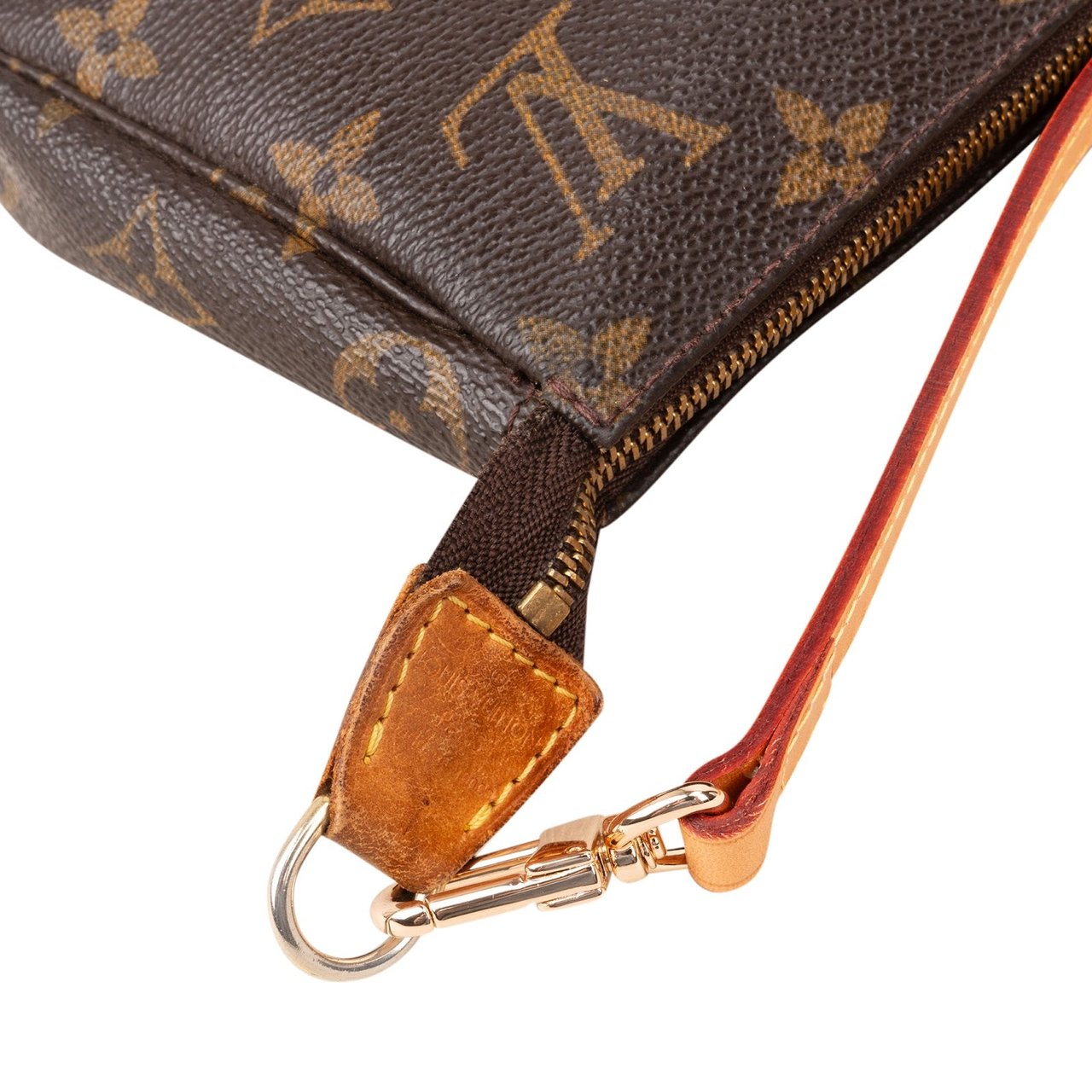 Louis Vuitton Louis Vuitton Monogram Canvas Pochette Accessoires Crossbody Bag Bruin