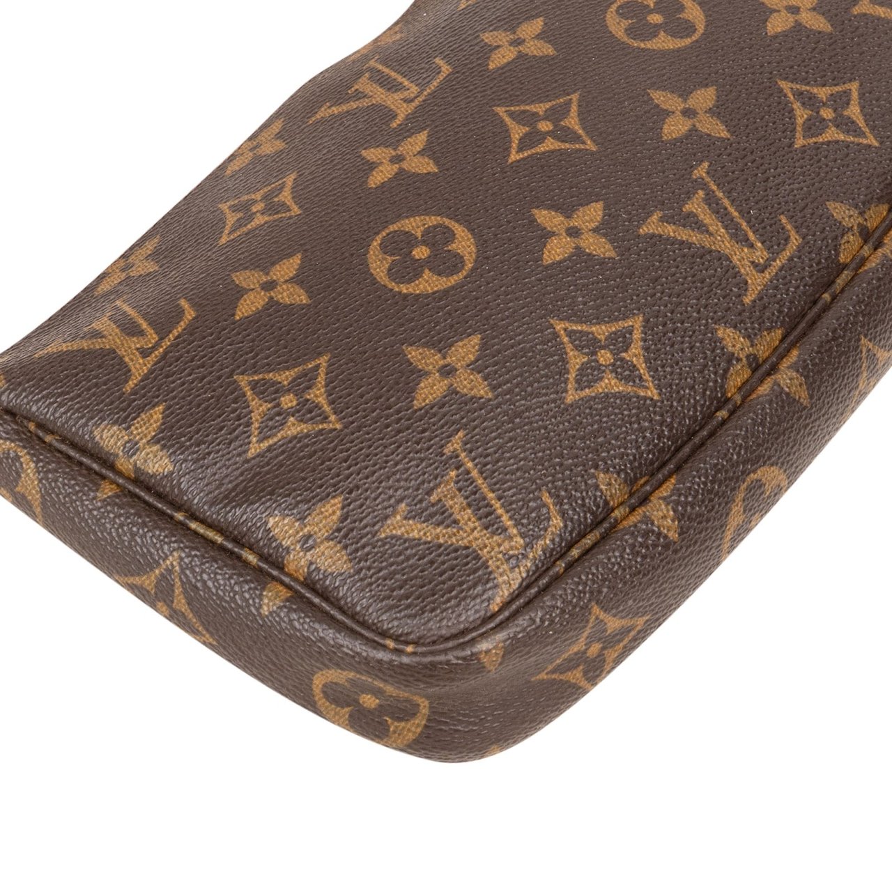 Louis Vuitton Louis Vuitton Monogram Canvas Pochette Accessoires Crossbody Bag Bruin