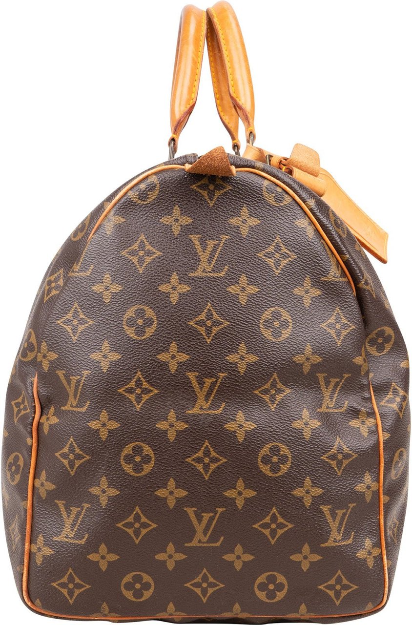 Louis Vuitton Louis Vuitton Monogram Canvas Keepall 55 Travel Bag Bruin