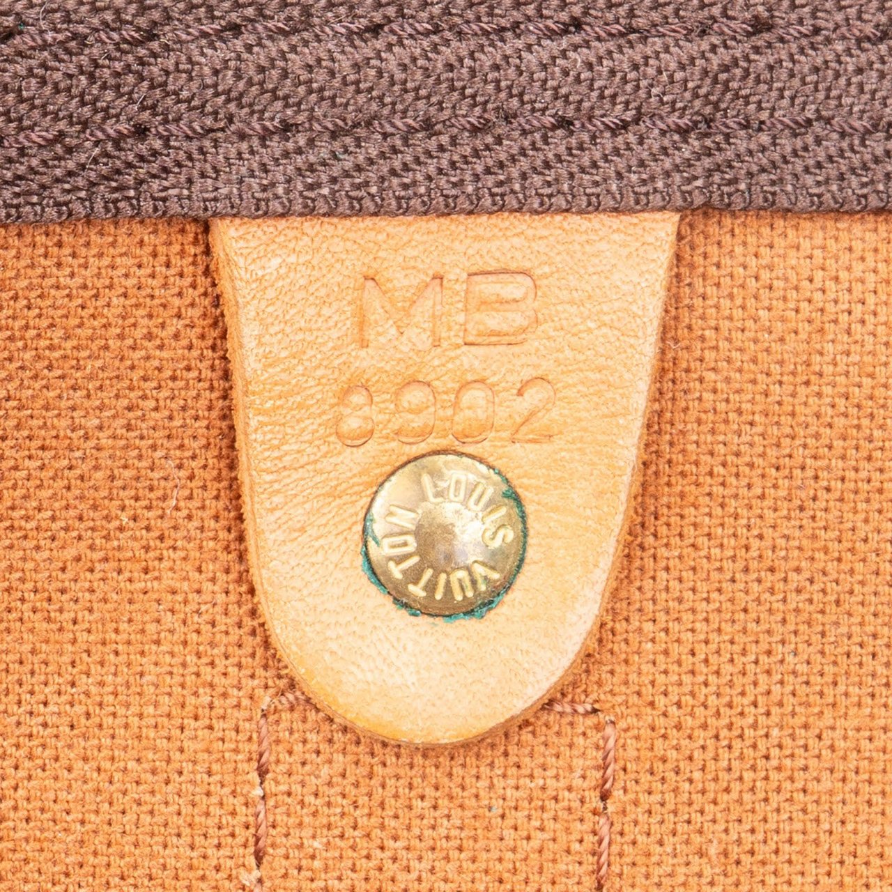 Louis Vuitton Louis Vuitton Monogram Canvas Keepall 55 Travel Bag Bruin