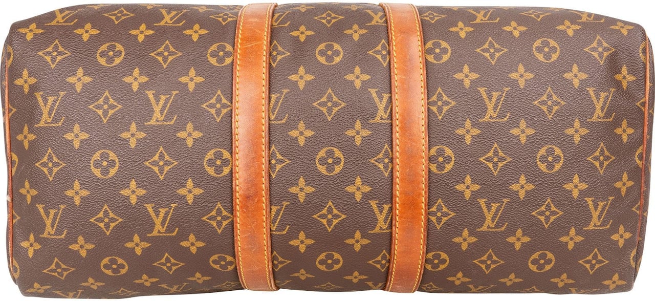 Louis Vuitton Louis Vuitton Monogram Canvas Keepall 45 Travel Bag Bruin
