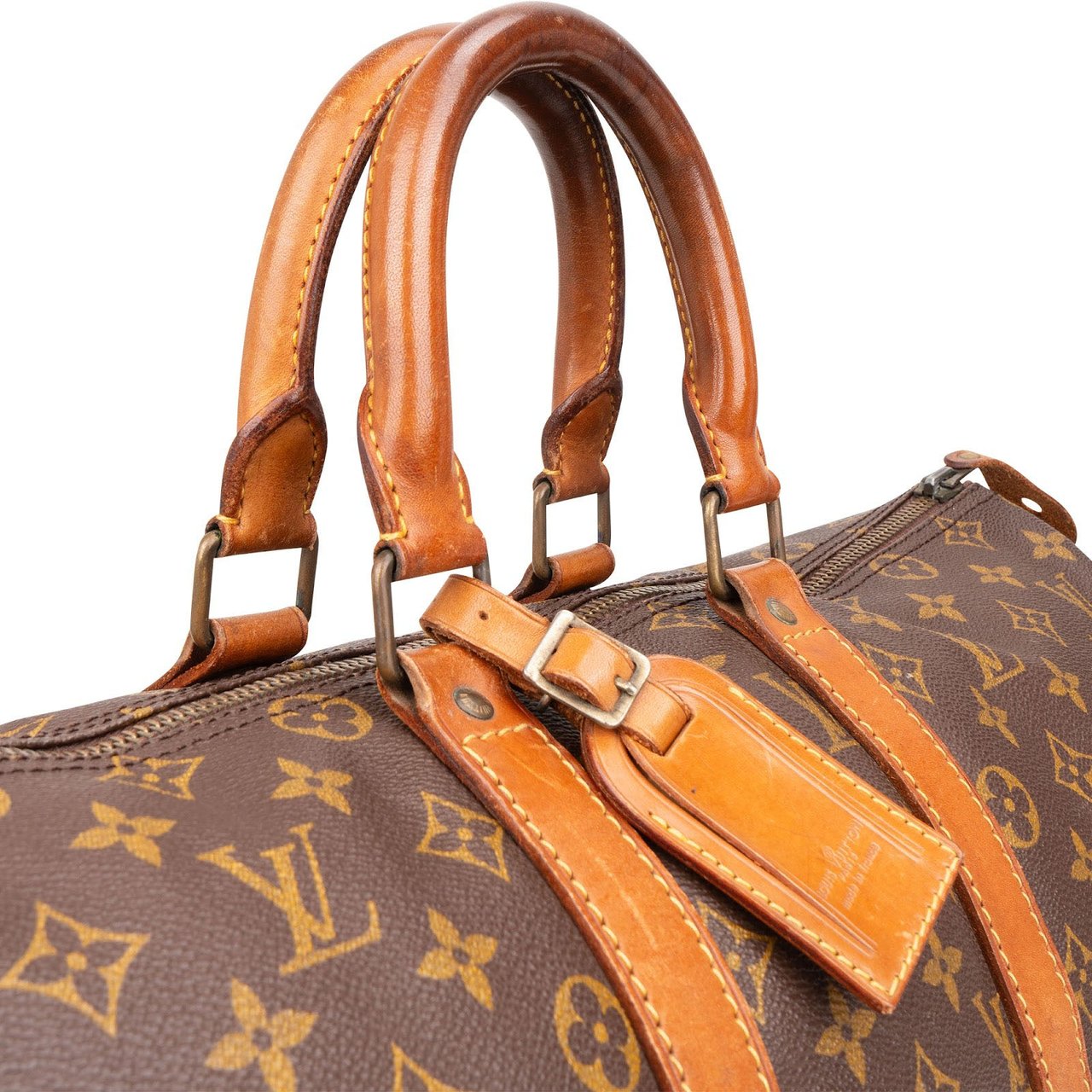 Louis Vuitton Louis Vuitton Monogram Canvas Keepall 45 Travel Bag Bruin