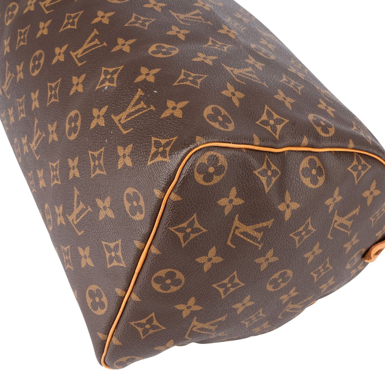 Louis Vuitton Louis Vuitton Monogram Canvas Speedy 35 Handbag Bruin