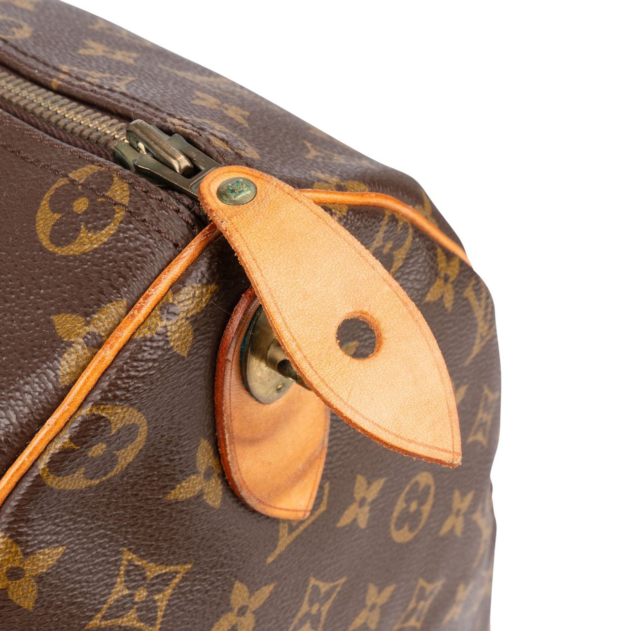Louis Vuitton Louis Vuitton Monogram Canvas Keepall 50 Travel Bag Bruin