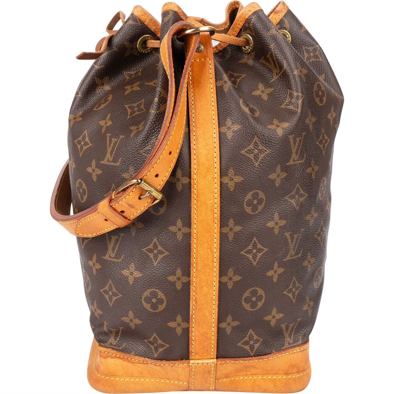 Louis Vuitton Louis Vuitton Monogram Canvas Sac Noé Grande Shoulder Bag Bruin