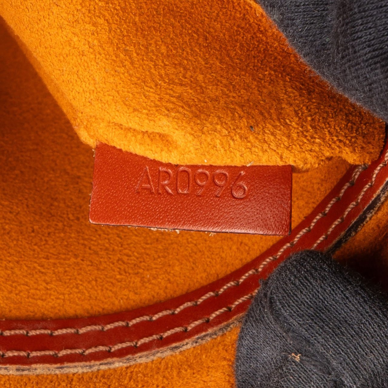 Louis Vuitton Louis Vuitton Cognac Epi Leather Alma PM Handbag Bruin